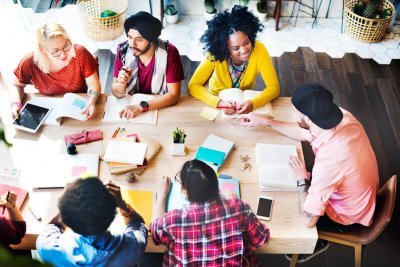 Diverse Group People Working Together Concept